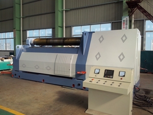 Máquina Automática de Conformado de Placas y Tubos de Acero Inoxidable CNC de 4 Rodillos Serie PLSON W12 con Motor - Product Image 6