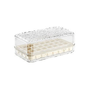 Yimijia Press Type Ice Cube Tray 1L Large Capacity With Lid For Family Use - Product Image 5