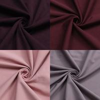 Tissu élastique double face mat en polyamide, interlock, extensible dans les quatre sens, nylon 75% élasthanne 25%, tissu de sport serré pour le yoga