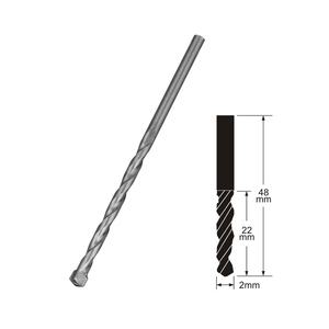 <span class=keywords><strong>Foret</strong></span> à béton 37037 <span class=keywords><strong>2</strong></span> <span class=keywords><strong>mm</strong></span> SDS Plus en acier rapide à pointe cruciforme pour le perçage de murs en béton - Product Image 6