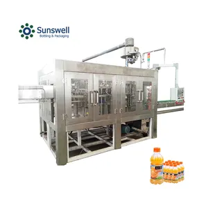 Automatic Juice Processing Filling Machine Fruit Juice Production Line