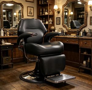 Most Luxury Electric Barber <b>Chair</b> Men Barber <b>Chair</b> Auto Electric Control Barber Equipment - Product Image 5