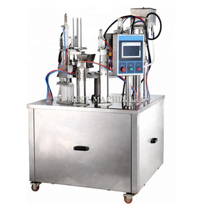 Máquina de llenado de tazas de helado de acero inoxidable, automática, Industrial, lineal, con diferentes formas - Product Image 1