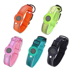 <span class=keywords><strong>Collar</strong></span> AirTag para mascotas más vendido con funda protectora AirTag transparente impermeable para <span class=keywords><strong>Collar</strong></span> de perro reflectante antipérdida - Product Image 1