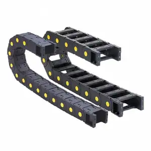 Transmission Chains 25x77 mm 1M Plastic Towline Drag Chain Machine L1000mm for CNC Router Tools