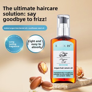 Lodith - Aceite Nutritivo para el Cabello con Argán Marroquí, 100 ml, Fórmula Ligera No Grasa, Reduce el Frizz, Aporta Brillo - Product Image 3