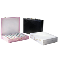 Boîte cadeau de luxe en carton écologique personnalisée avec logo, idéale pour le stockage de parfums, de vins et de tuiles de mahjong, avec finition UV sélective