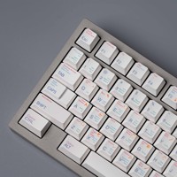 Capuchons de touches Cherry PBT à sublimation thermique, 136 touches, design simple, personnalisation facile, machine de sublimation par transfert thermique