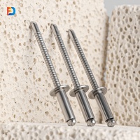 Rivets à tête bombée à extrémité ouverte en acier inoxydable de fabricants chinois