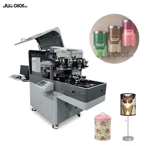 Jucolor UV Bottle Printer For Thermo Bottle Cups Glass Drinkware Printing With High Speed