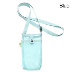 Bolsa de malla ligera y práctica con correa de hombro ajustable OEM, soporte para botella de agua de malla para un transporte fácil - Product Image 2