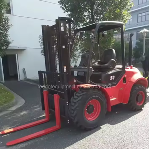 3,5 <span class=keywords><strong>Ton</strong></span> China Hoge Kwaliteit Vierwielaangedreven 70000mm Hefhoogte 3000kg Ruwterrein Heftruck Met CE - Product Image 5