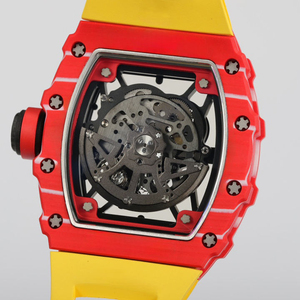 Reloj Deportivo de Lujo para Hombre, Modelo Más Vendido, Diseño de Esqueleto en Forma de Barril, Mecánico - Product Image 4