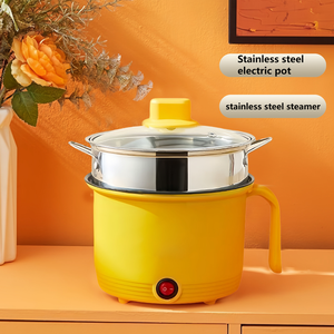 Olla Eléctrica de Una Pieza, Gruesa, con Control de Temperatura Ajustable, Vidrio Templado, Capacidad de 1.8L, Mini Cocina Eléctrica Doméstica - Product Image 5