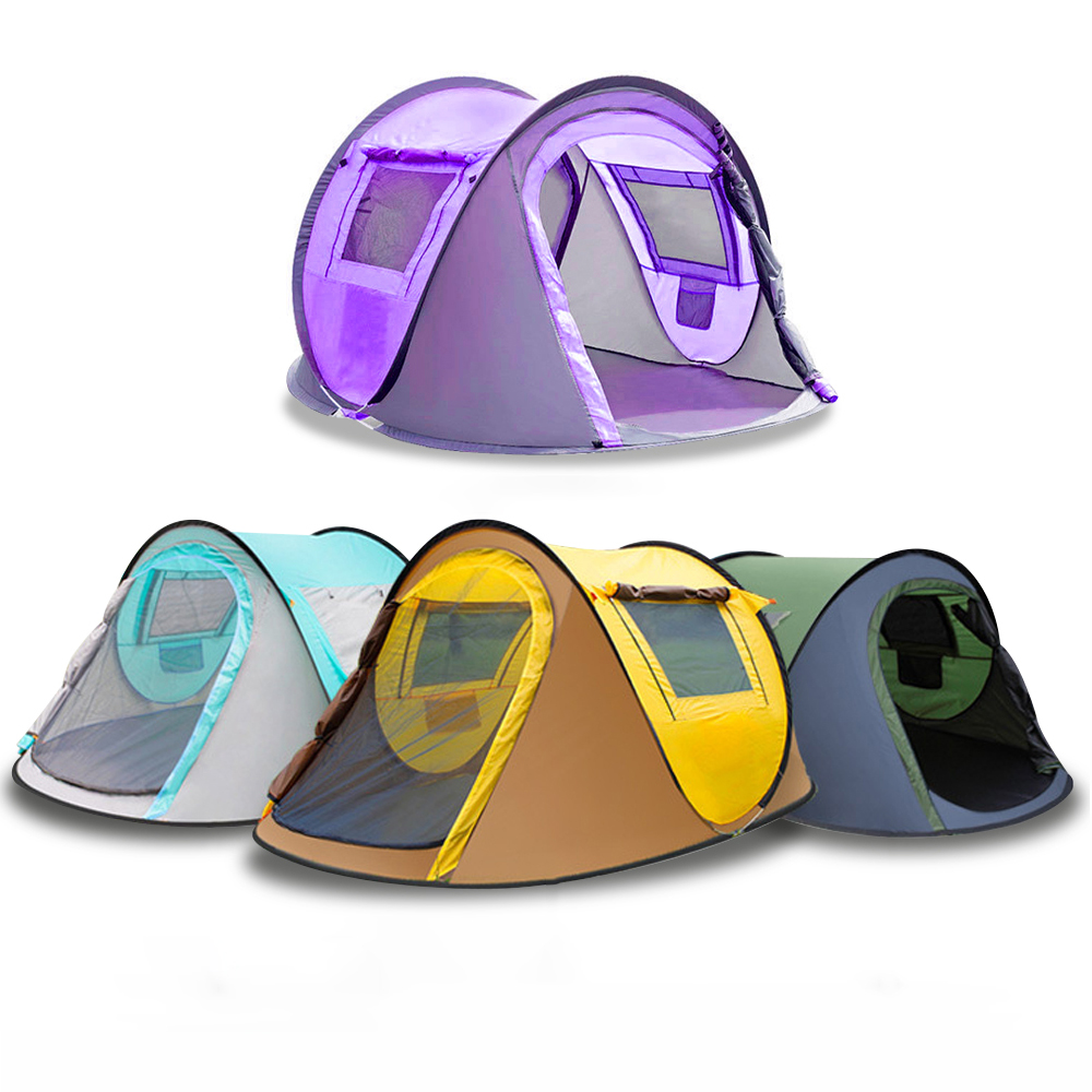 Кемпинг на открытом воздухе 1-2 человека всплывающие палатки Автоматическая Пляжная палатка