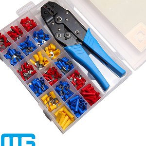 450-teiliges Sortiment an isolierten Schrumpfverbinder-Kabelschuhen (Flachstecker, Rundstecker, Ringkabelschuhe) - Product Image 6