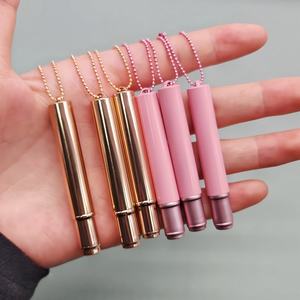 Brocha <span class=keywords><strong>de</strong></span> Labios Profesional <span class=keywords><strong>de</strong></span> Silicona <span class=keywords><strong>con</strong></span> Mango Metálico para Lápiz Labial, Corrector, Bálsamo Labial, Brillo Labial, Mini Brocha <span class=keywords><strong>de</strong></span> <span class=keywords><strong>Maquillaje</strong></span> <span class=keywords><strong>con</strong></span> <span class=keywords><strong>Tapa</strong></span> - Product Image 5