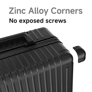 <span class=keywords><strong>Valise</strong></span> de voyage en aluminium PC, 20 pouces, bagage à main avec roulettes pivotantes, légère, durable, en polycarbonate, sans fermeture éclair - Product Image 5