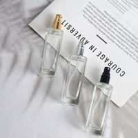Botol Parfum Travel 30ml Kaca Tebal dengan Pompa Semprot Kapasitas Besar Kosong Dapat Diisi Ulang