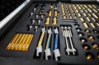Kit de fixation en aluminium CMM, système de serrage modulaire 108 pièces pour machine de mesure par coordonnées 3D, inspection de pièces de moules aérospatiaux