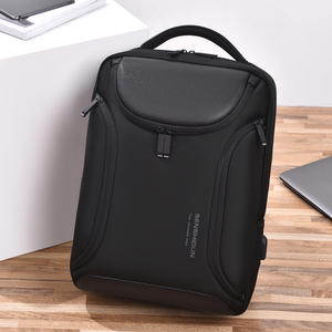 Cao cấp thời trang không thấm nước Máy Tính Xách Tay Ba lô cho nam giới kinh doanh và phụ nữ đi lại sử dụng trường với Breathable Polyester Lót - Product Image 2