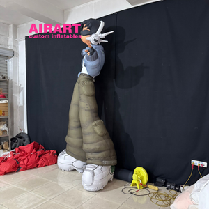 Ballon gonflable <span class=keywords><strong>DJ</strong></span> Garçon pour événements festifs, personnage gonflable cool pour spectacle de groupe et activités commerciales - Product Image 4