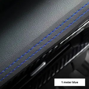 <strong>Car</strong> Leather Interior Universal Decoration Strip for Instrument Center Console Door Gap Seal Modification <strong>Accessories</strong> - Product Image 5