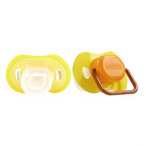 Chupete y Mordedor de Silicona Ecológico para Bebés, Suave, Libre de BPA, Anti-Cólicos, Modelo LDP para Recién Nacidos e Infantes con Sellado de Gotero - Product Image 1