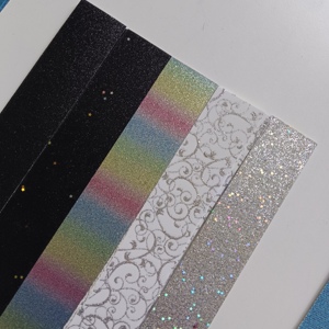 Nuova Carta Glitterata di Alta Qualità 12*12 300gsm Oro Argento Rosa <span class=keywords><strong>Rosso</strong></span>, <span class=keywords><strong>Cartoncino</strong></span> Glitterato 12x12 per Lavori Artigianali - Product Image 5