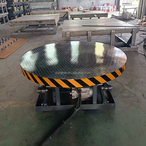 Plateforme élévatrice de scène de type ciseaux hydraulique électrique à haute capacité de charge avec télécommande, plateforme rotative ronde, vitesse de levage de 4 à 6 m/min - Product Image 2