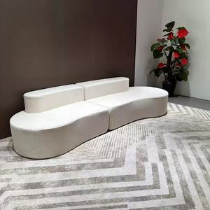 Sofá de Terciopelo Moderno para Sala de Estar, Sofá Comprimido al Vacío en Caja, Alta Compresión, Venta Caliente - Product Image 3