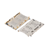 Nuevo Diseño MUP 3 en 1, Conector de Memoria Nano Sim + 2 Ranuras para Tarjetas Tflash, Lector de Tarjetas SD, Receptáculos PCB para GPS y Teléfonos Móviles