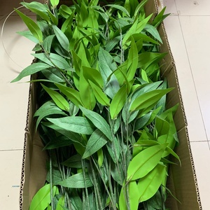 LO-1276 <span class=keywords><strong>Tige</strong></span> de verdure artificielle imprimée en 3D, Lys et <span class=keywords><strong>Bambou</strong></span>, 100 cm, Feuilles de Dracaena Reflexa artificielles pour Mariage et Aménagement Commercial - Product Image 5