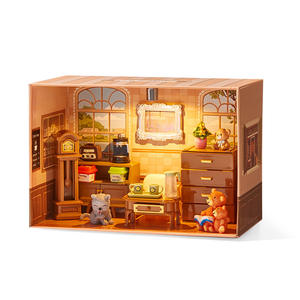 ฉากจำลองบ้านเด็กเล่นขนาดจิ๋ว แสงสว่างไม่รู้จบ สเกล 1:12 ทำจากพลาสติก ของเล่นสำหรับเด็ก ของขวัญวันเกิด - Product Image 1