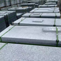 Vente en gros d'usine : Dalle de granit naturel moderne de 18 mm d'épaisseur, durable, écologique, personnalisée, de haute qualité pour comptoirs et extérieurs