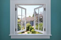 Ventanas Modernas Americanas Resistentes a Huracanes, de Doble Acristalamiento, de Aluminio Negro, con Manivela, Abatibles, para Cocina
