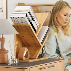 Estantería de Bambú para Libros, de Pie o para Montar en la Pared, para Niños, Guardería, Biblioteca, Sala de Estar, Estante de Almacenamiento - Product Image 5