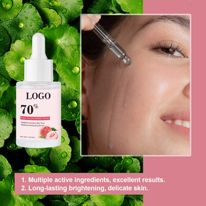 Maßgeschneidertes Aufhellendes Feuchtigkeitsspendendes Antioxidatives Gesichtsserum Pfirsich 70 + Niacinamid Serum - Product Image 6