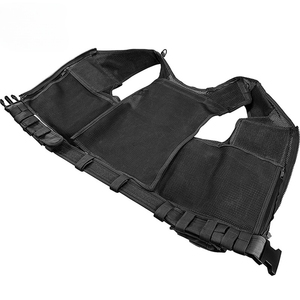 Wholesale Lightweight Breathable Secure <strong>Tactical</strong> Combat <strong>Vest</strong> with Quick Release Custom Logo Adjustable Outdoor Training Features - Product Image 4