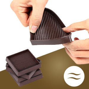 गैर पर्ची फर्नीचर पैड, एंटी स्किड फरनिट्स पैर, बिस्तर सोफे टेबल कुर्सी के लिए एंटी स्लाइड फ्लोर रक्षक - Product Image 3