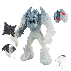 Yxs simula sólido Western Warcraft con armas Ice <span class=keywords><strong>Demon</strong></span> juguete batalla Caballero dinosaurio fantasía mito modelo - Product Image 1