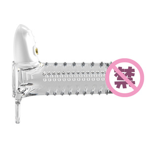 Manchon vibrant Wolf Tooth Fang Ai pour stimulation, fixation de l'essence <span class=keywords><strong>et</strong></span> prolongation du plaisir / Vibration - Product Image 6