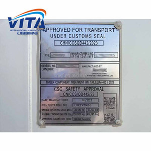 <span class=keywords><strong>20ft</strong></span> corten thép <span class=keywords><strong>container</strong></span> với cửa bên sử dụng giá rẻ Vita thương hiệu trong thanh đảo shekou Thượng Hải thâm quyến đến Malaysia - Product Image 6