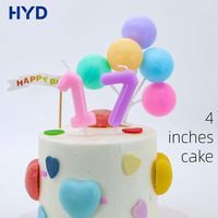 Venta al por Mayor de Velas de Cumpleaños con Números Brillantes y Coloridos 2026, del 0 al 9, Recuerdos para Fiestas, Mini Decoración para Pasteles, Recuerdos para Niños y Bebés