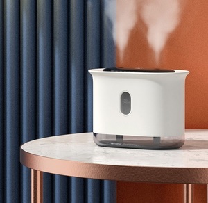 Drahtlose Menge an Strom anzeige Transparenter Luftbe feuchter Batterie betriebener 1L Big Mist Dual Spray Luftbe feuchter - Product Image 5