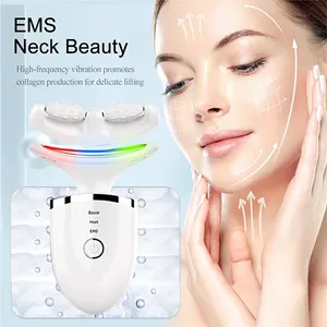 Mlike Beauty V Face Facial Lifting Mini Vibrator Massage Gezicht Schrapen Aangepast Proces Elektrisch Gua Sha Schrapen