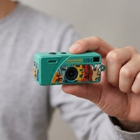 Cámara Digital de Bolsillo Retro 1984 de 2MP, Mini Cámara con Flash, Paquete con Logotipo Personalizado OEM, Venta al Por Mayor