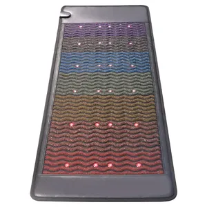 7 Gemstone Physiotherapy Meditation Energy Pemf Mat Far Infrared Heating Promotes Blood Circulation Crystal Therapy Mat