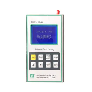 Monitor di qualità dell'aria portatile di alta qualità pm10 pm2.5 monitor contatore di particelle misuratore di polvere laser contatore di particelle di polvere online