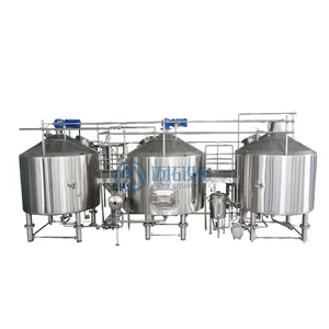 Micro cervecería de 1000l, equipo industrial para mini pub, producción ale